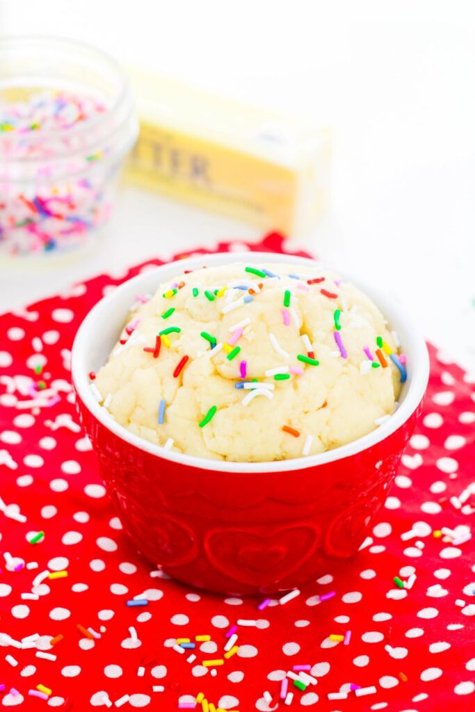 Edible Sugar Cookie Dough Recipe • Bake Me Some Sugar