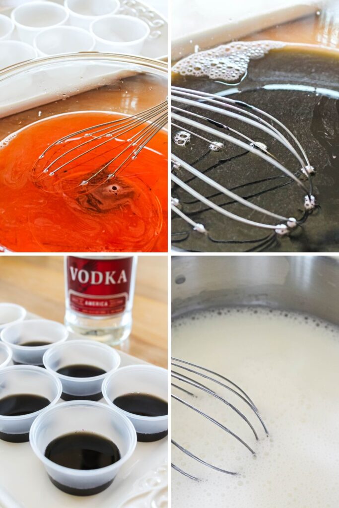 beetlejuice halloween shots collage on how to make