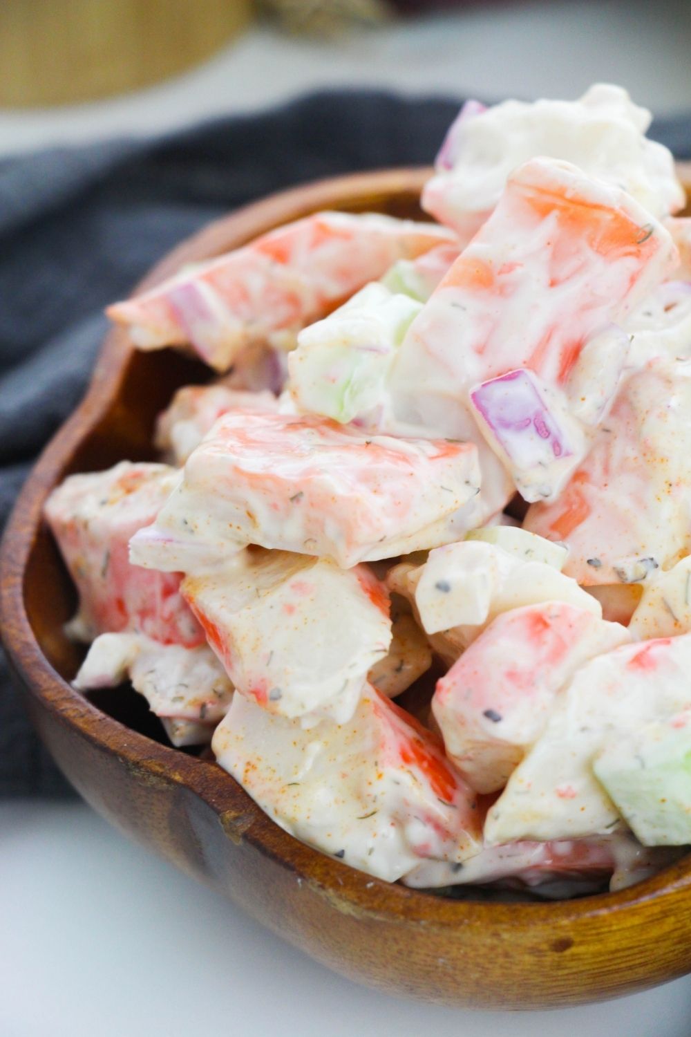 The Best Crab Salad Recipe • Bake Me Some Sugar