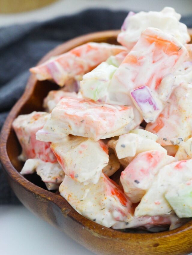 The Best Crab Salad Recipe Story • Bake Me Some Sugar