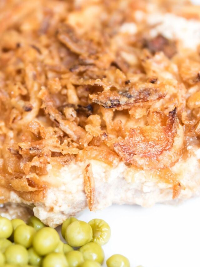 4 Ingredient French Onion Pork Chops Recipe Story • Bake Me Some Sugar