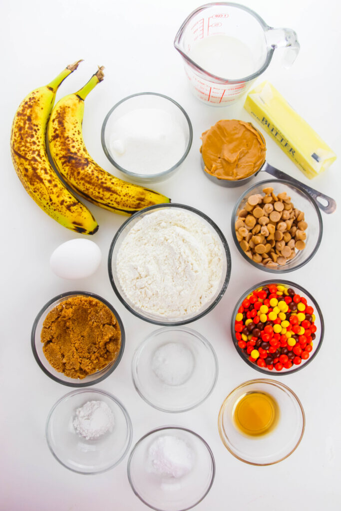 pb banana bread ingredients 