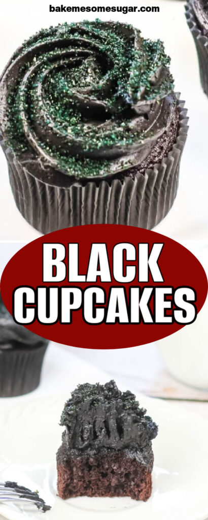 Black cupcake recipe  