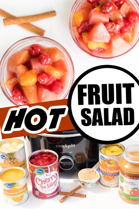 Hot fruit salad