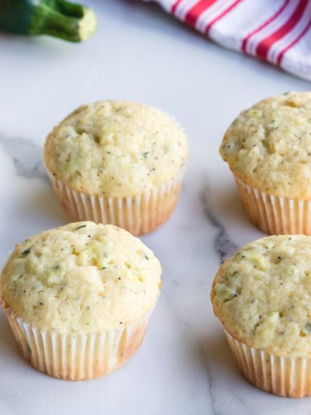 Lemon Poppy Seed Zucchini Muffins Recipe Story • Bake Me Some Sugar