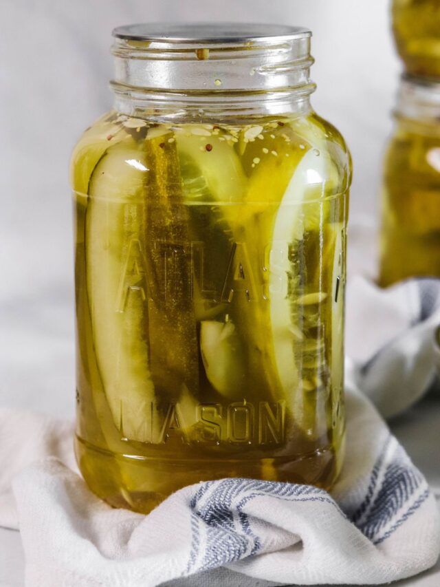 Horseradish Pickles • Bake Me Some Sugar