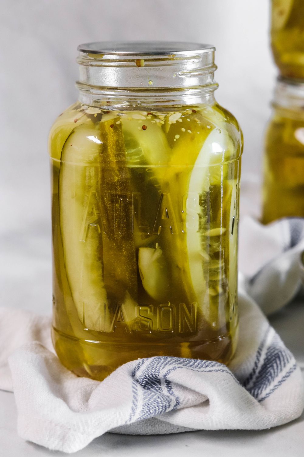 Horseradish Pickles Recipe (Canning Process) • Bake Me Some Sugar