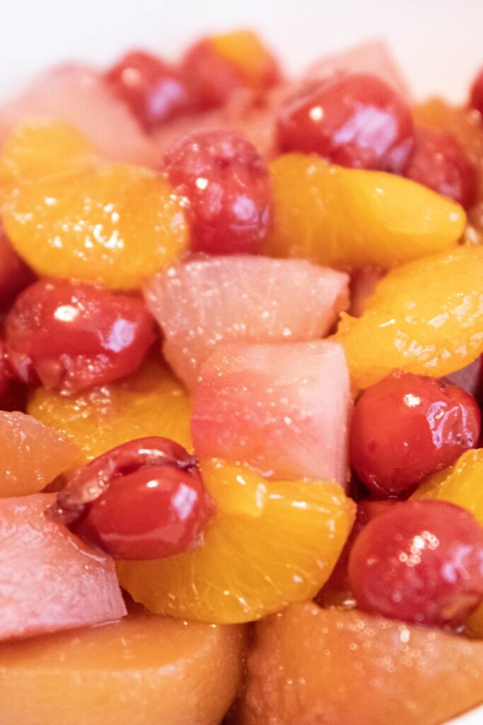 warm fruit salad