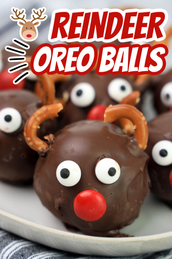 Christmas oreo balls