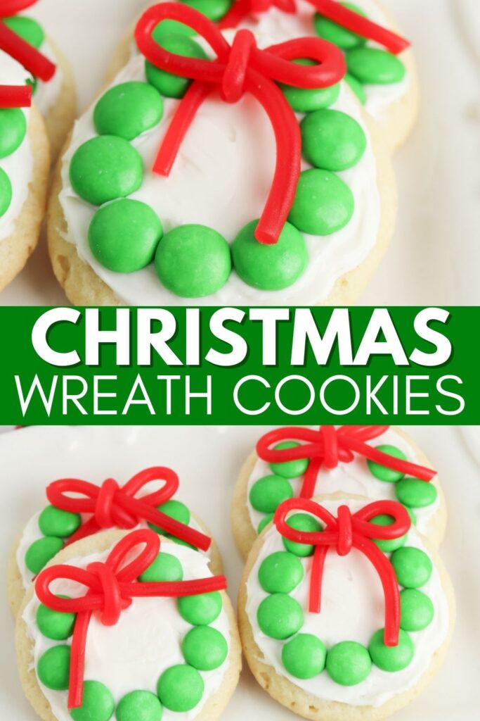 Christmas wreath cookies recipe