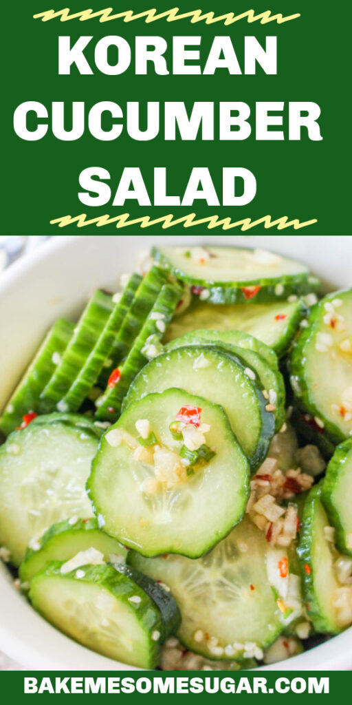 Korean cucumber salad