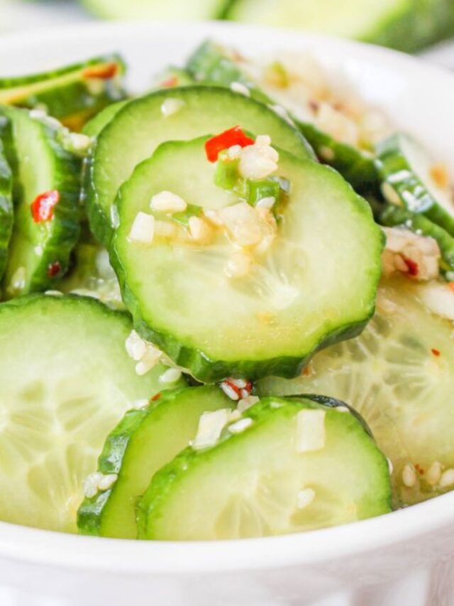 Korean Cucumber Salad Recipe Story • Bake Me Some Sugar